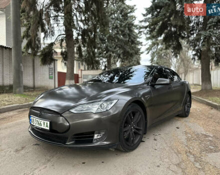 Серый Тесла Модель С, объемом двигателя 0 л и пробегом 224 тыс. км за 15400 $, фото 1 на Automoto.ua
