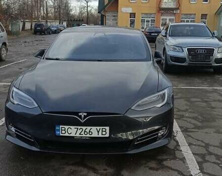 Серый Тесла Модель С, объемом двигателя 0 л и пробегом 74 тыс. км за 28000 $, фото 1 на Automoto.ua