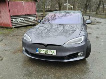 Серый Тесла Модель С, объемом двигателя 0 л и пробегом 93 тыс. км за 25500 $, фото 1 на Automoto.ua