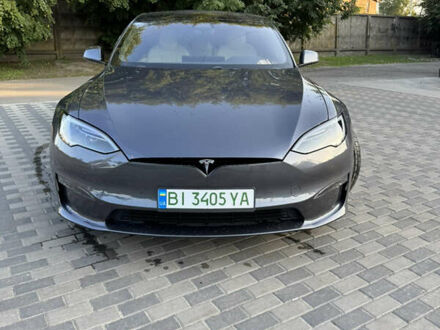 Серый Тесла Модель С, объемом двигателя 0 л и пробегом 43 тыс. км за 32500 $, фото 1 на Automoto.ua
