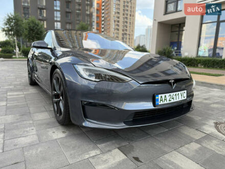 Серый Тесла Модель С, объемом двигателя 0 л и пробегом 13 тыс. км за 48700 $, фото 1 на Automoto.ua