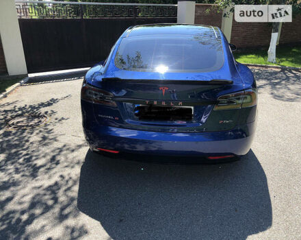 Синий Тесла Модель С, объемом двигателя 0 л и пробегом 105 тыс. км за 17500 $, фото 3 на Automoto.ua
