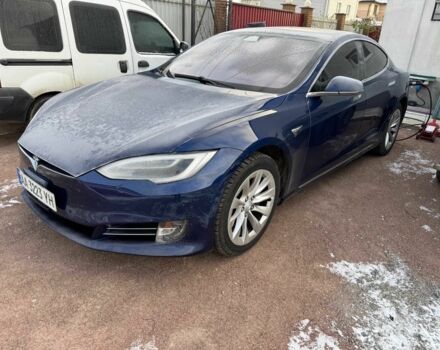 Синій Тесла Модель С, об'ємом двигуна 0 л та пробігом 101 тис. км за 22000 $, фото 1 на Automoto.ua