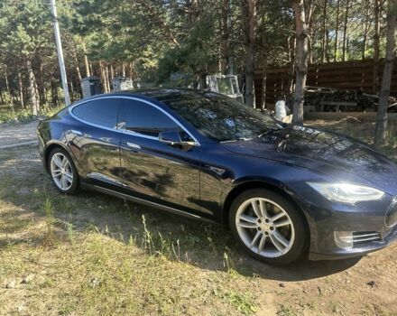 Синий Тесла Модель С, объемом двигателя 0 л и пробегом 220 тыс. км за 12000 $, фото 2 на Automoto.ua