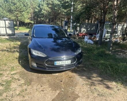 Синий Тесла Модель С, объемом двигателя 0 л и пробегом 220 тыс. км за 12000 $, фото 1 на Automoto.ua