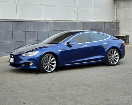 Синий Тесла Модель С, объемом двигателя 0 л и пробегом 87 тыс. км за 20200 $, фото 1 на Automoto.ua