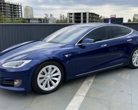 Синий Тесла Модель С, объемом двигателя 0 л и пробегом 201 тыс. км за 21500 $, фото 2 на Automoto.ua