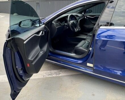 Синий Тесла Модель С, объемом двигателя 0 л и пробегом 201 тыс. км за 21500 $, фото 7 на Automoto.ua