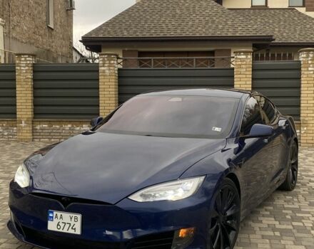 Синий Тесла Модель С, объемом двигателя 0 л и пробегом 195 тыс. км за 17450 $, фото 2 на Automoto.ua