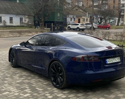 Синий Тесла Модель С, объемом двигателя 0 л и пробегом 195 тыс. км за 17450 $, фото 3 на Automoto.ua