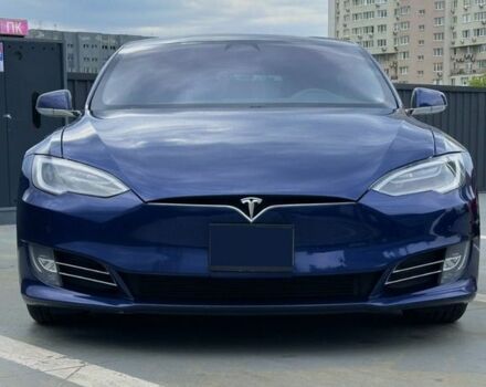 Синий Тесла Модель С, объемом двигателя 0 л и пробегом 201 тыс. км за 21500 $, фото 1 на Automoto.ua