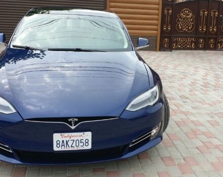 Синий Тесла Модель С, объемом двигателя 0 л и пробегом 1 тыс. км за 48999 $, фото 7 на Automoto.ua