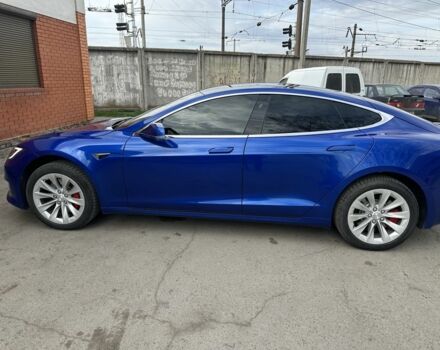 Синий Тесла Модель С, объемом двигателя 0 л и пробегом 129 тыс. км за 19000 $, фото 3 на Automoto.ua