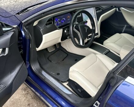 Синий Тесла Модель С, объемом двигателя 0 л и пробегом 67 тыс. км за 24499 $, фото 7 на Automoto.ua