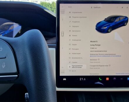 Синий Тесла Модель С, объемом двигателя 0 л и пробегом 18 тыс. км за 69999 $, фото 5 на Automoto.ua