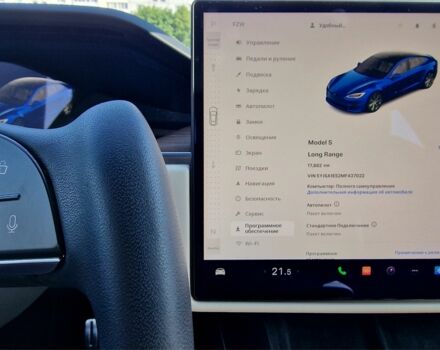 Синій Тесла Модель С, об'ємом двигуна 0 л та пробігом 18 тис. км за 55000 $, фото 5 на Automoto.ua