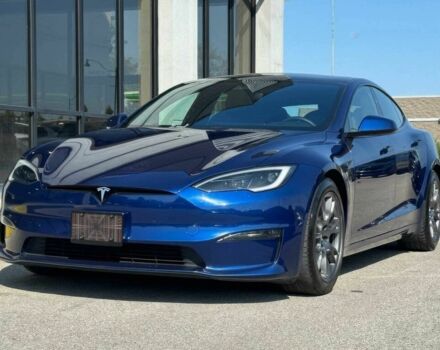 Синий Тесла Модель С, объемом двигателя 0 л и пробегом 13 тыс. км за 28400 $, фото 2 на Automoto.ua