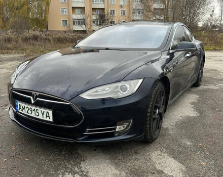 Синий Тесла Модель С, объемом двигателя 0 л и пробегом 165 тыс. км за 12500 $, фото 1 на Automoto.ua
