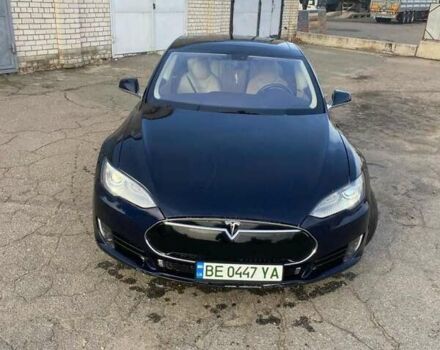 Синий Тесла Модель С, объемом двигателя 0 л и пробегом 100 тыс. км за 14999 $, фото 4 на Automoto.ua