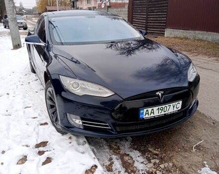 Синий Тесла Модель С, объемом двигателя 0 л и пробегом 197 тыс. км за 19000 $, фото 1 на Automoto.ua