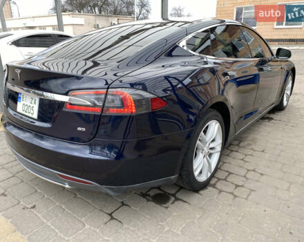 Синий Тесла Модель С, объемом двигателя 0 л и пробегом 79 тыс. км за 17500 $, фото 1 на Automoto.ua
