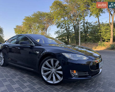 Синий Тесла Модель С, объемом двигателя 0 л и пробегом 98 тыс. км за 15300 $, фото 1 на Automoto.ua