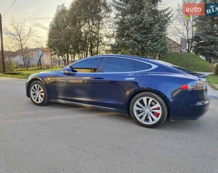 Синій Тесла Модель С, об'ємом двигуна 0 л та пробігом 197 тис. км за 12800 $, фото 3 на Automoto.ua
