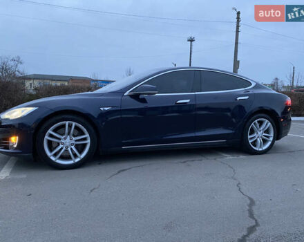Синий Тесла Модель С, объемом двигателя 0 л и пробегом 79 тыс. км за 17500 $, фото 14 на Automoto.ua