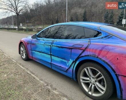 Синий Тесла Модель С, объемом двигателя 0 л и пробегом 252 тыс. км за 11500 $, фото 1 на Automoto.ua