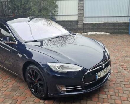 Синий Тесла Модель С, объемом двигателя 0 л и пробегом 145 тыс. км за 16600 $, фото 3 на Automoto.ua