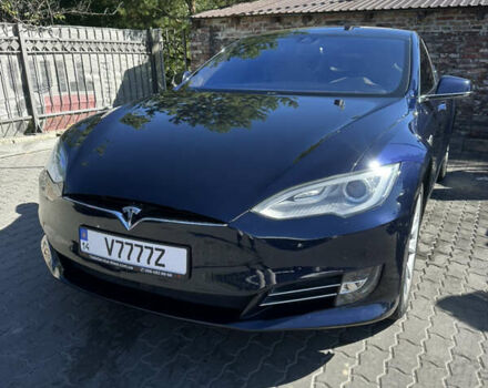 Синий Тесла Модель С, объемом двигателя 0 л и пробегом 144 тыс. км за 13400 $, фото 1 на Automoto.ua