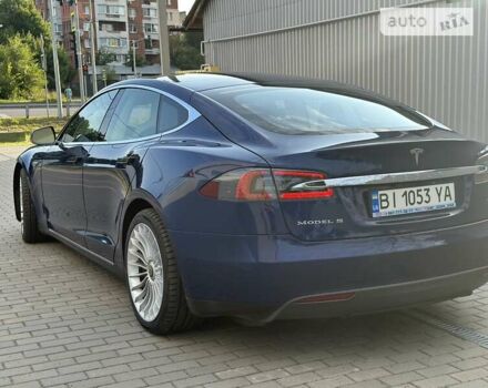 Синий Тесла Модель С, объемом двигателя 0 л и пробегом 75 тыс. км за 19999 $, фото 5 на Automoto.ua