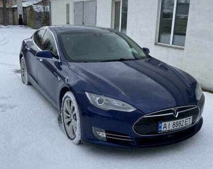 Синий Тесла Модель С, объемом двигателя 0 л и пробегом 150 тыс. км за 27000 $, фото 10 на Automoto.ua