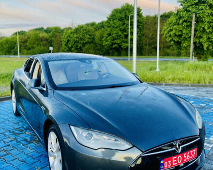 Синий Тесла Модель С, объемом двигателя 0 л и пробегом 47 тыс. км за 13700 $, фото 1 на Automoto.ua