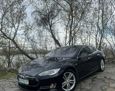 Синий Тесла Модель С, объемом двигателя 0 л и пробегом 89 тыс. км за 13500 $, фото 3 на Automoto.ua