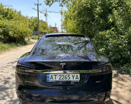 Синий Тесла Модель С, объемом двигателя 0 л и пробегом 93 тыс. км за 18500 $, фото 1 на Automoto.ua