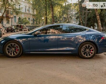 Синий Тесла Модель С, объемом двигателя 0 л и пробегом 85 тыс. км за 22499 $, фото 5 на Automoto.ua