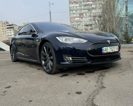 Синий Тесла Модель С, объемом двигателя 0 л и пробегом 217 тыс. км за 16000 $, фото 2 на Automoto.ua