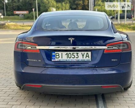 Синий Тесла Модель С, объемом двигателя 0 л и пробегом 75 тыс. км за 19999 $, фото 4 на Automoto.ua