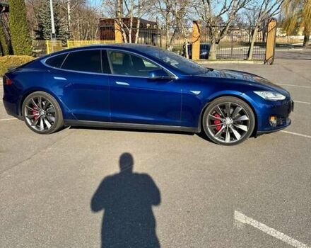 Синий Тесла Модель С, объемом двигателя 0 л и пробегом 160 тыс. км за 16900 $, фото 2 на Automoto.ua