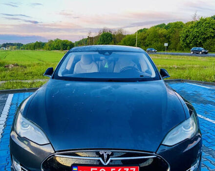 Синий Тесла Модель С, объемом двигателя 0 л и пробегом 47 тыс. км за 13700 $, фото 4 на Automoto.ua
