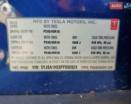 Синий Тесла Модель С, объемом двигателя 0 л и пробегом 160 тыс. км за 4200 $, фото 11 на Automoto.ua