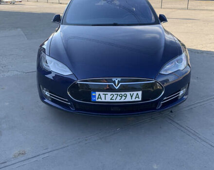 Синий Тесла Модель С, объемом двигателя 0 л и пробегом 122 тыс. км за 17000 $, фото 3 на Automoto.ua