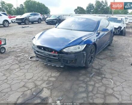 Синий Тесла Модель С, объемом двигателя 0 л и пробегом 140 тыс. км за 10500 $, фото 1 на Automoto.ua
