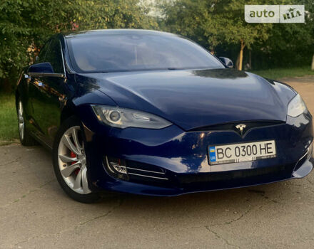 Синій Тесла Модель С, об'ємом двигуна 0 л та пробігом 126 тис. км за 25999 $, фото 1 на Automoto.ua