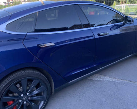 Синий Тесла Модель С, объемом двигателя 0 л и пробегом 122 тыс. км за 17000 $, фото 13 на Automoto.ua