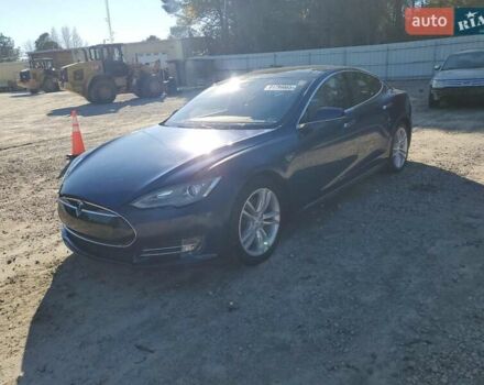Синий Тесла Модель С, объемом двигателя 0 л и пробегом 160 тыс. км за 4200 $, фото 1 на Automoto.ua