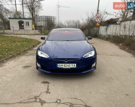 Синий Тесла Модель С, объемом двигателя 0 л и пробегом 154 тыс. км за 17950 $, фото 4 на Automoto.ua