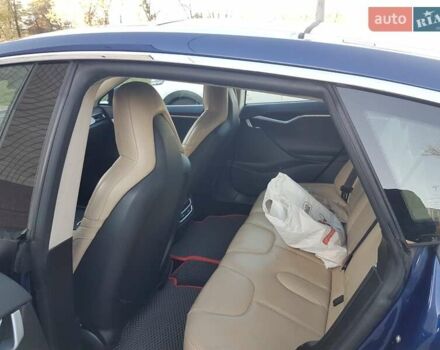 Синій Тесла Модель С, об'ємом двигуна 0 л та пробігом 95 тис. км за 15750 $, фото 3 на Automoto.ua