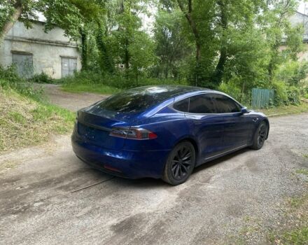 Синий Тесла Модель С, объемом двигателя 0 л и пробегом 103 тыс. км за 17500 $, фото 4 на Automoto.ua